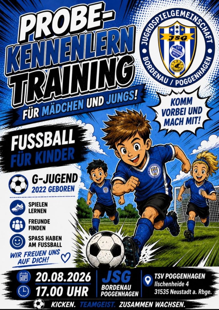 Probetraining – komm vorbei und mach mit
